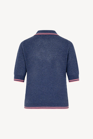 Polo rete mezza manica Puro Cashmere