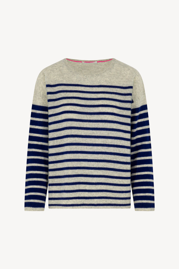 Maglia righe Puro Cashmere