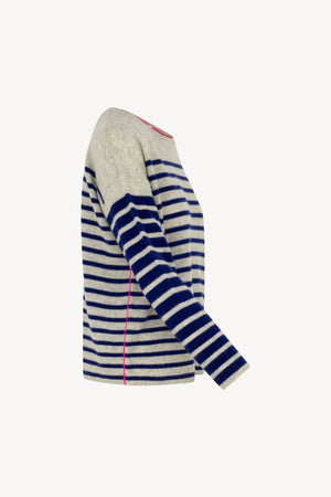 Maglia righe Puro Cashmere