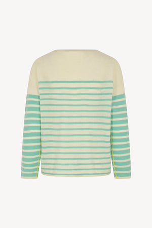 Maglia righe Puro Cashmere