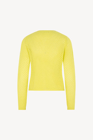 Cardigan rete Puro Cashmere