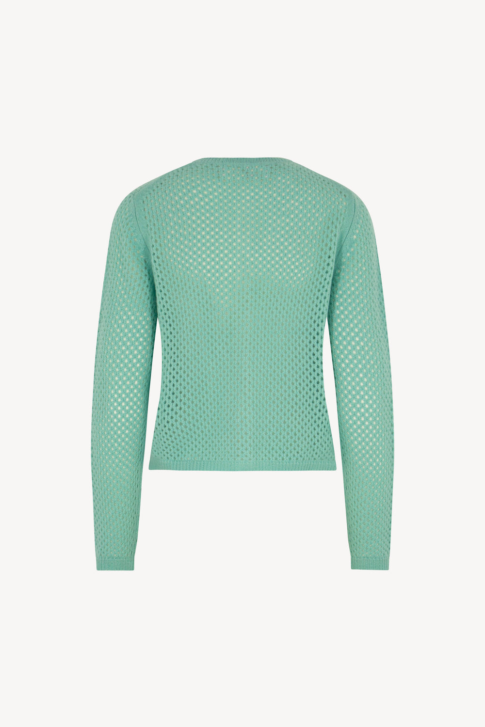 Cardigan rete Puro Cashmere