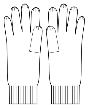 Guanti Touchscreen Puro Cashmere