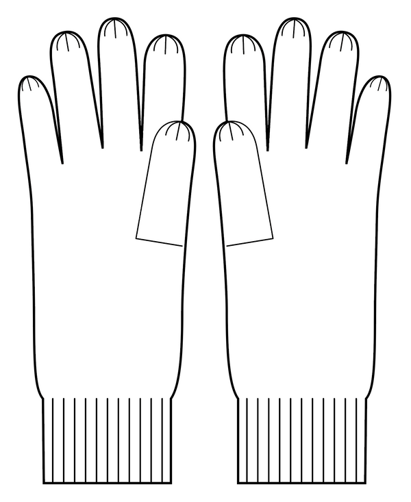 Guanti Touchscreen Puro Cashmere