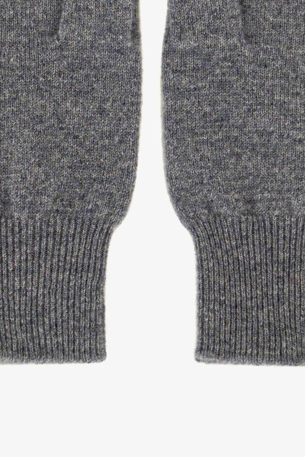 Guanti con Toucscreen  in Puro Cashmere Derby