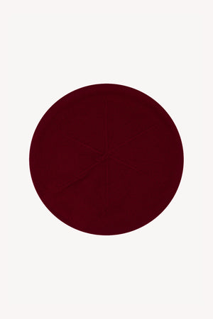 Basco in Maglia in Puro Cashmere Melograno