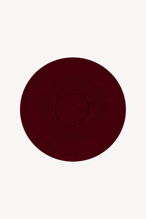 Basco in Maglia in Puro Cashmere Melograno