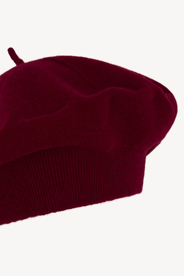 Basco in Maglia in Puro Cashmere Melograno
