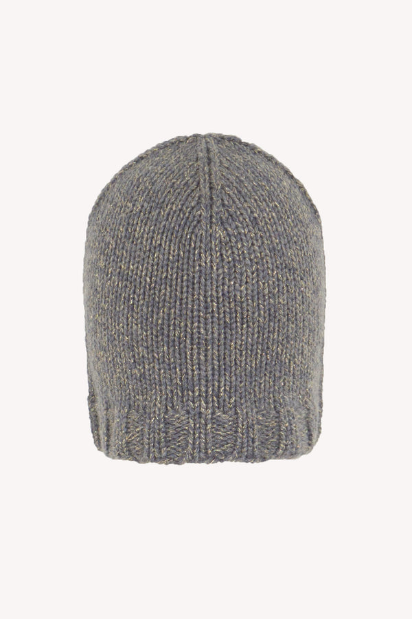 Berretto Lurex Puro Cashmere