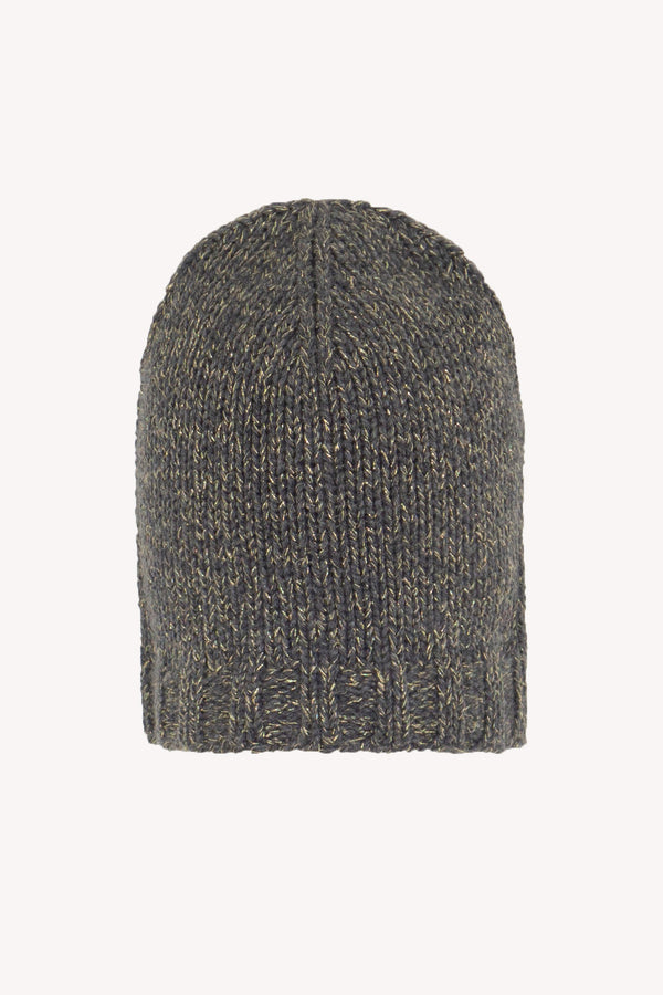 Berretto Lurex Puro Cashmere