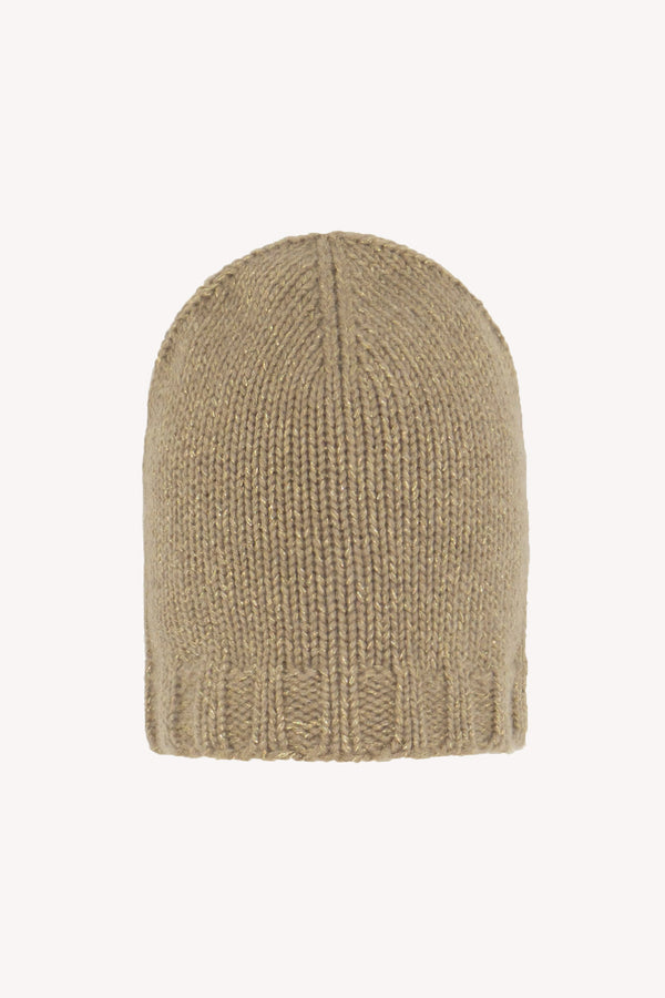 Berretto Lurex Puro Cashmere