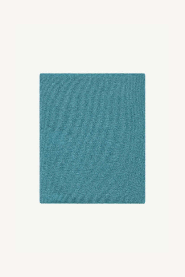 Scaldacollo Unisex in Puro Cashmere Turchese