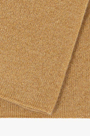 Scaldacollo Unisex in Puro Cashmere Cammello