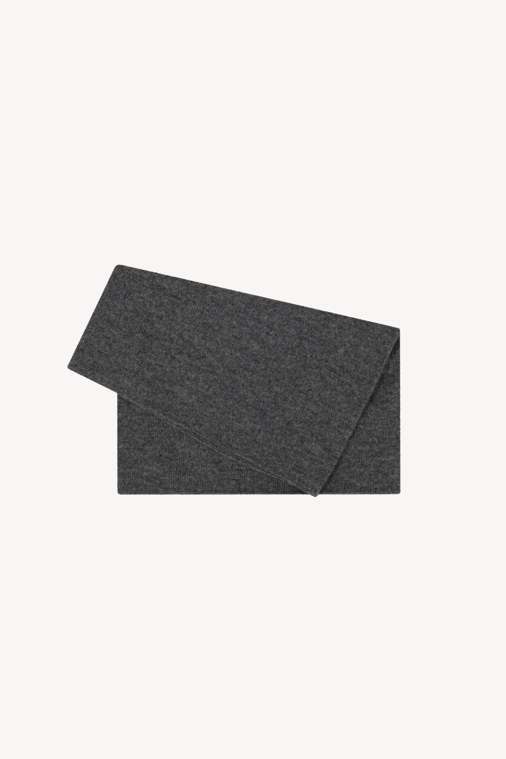 Anthracite Unisex Pure Cashmere Neck Warmer
