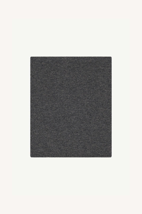 Anthracite Unisex Pure Cashmere Neck Warmer