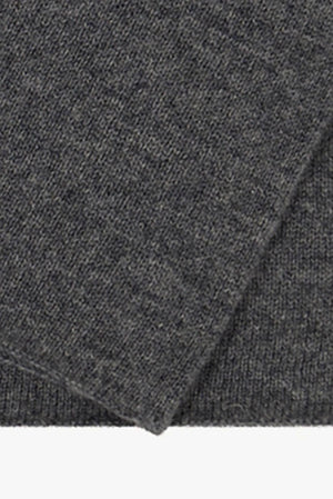 Anthracite Unisex Pure Cashmere Neck Warmer