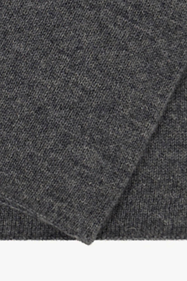 Anthracite Unisex Pure Cashmere Neck Warmer