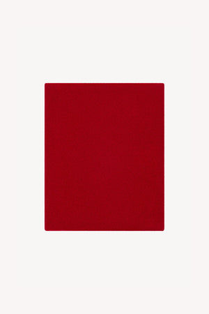 Scaldacollo Unisex in Puro Cashmere Rubino