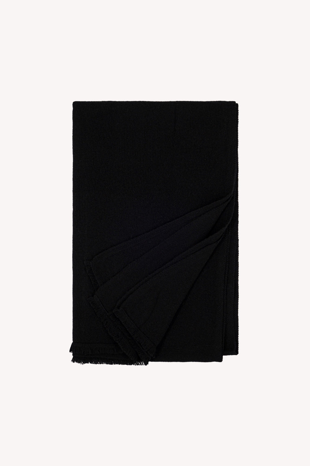 Stola Velo in Puro Cashmere Nero