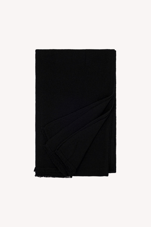 Stola Velo in Puro Cashmere Nero