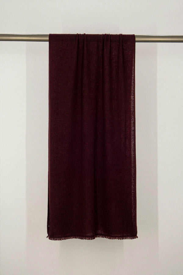 Stola Velo in Puro Cashmere Acero