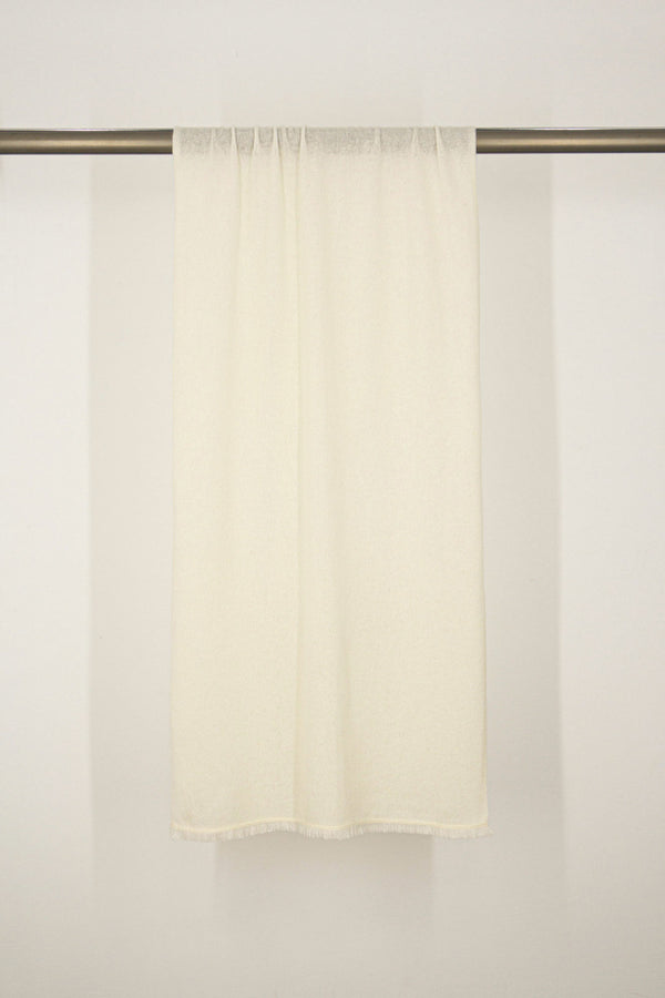Stola Velo in Puro Cashmere Latte