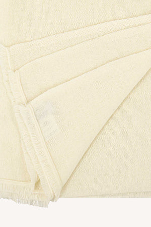 Stola Velo in Puro Cashmere Latte