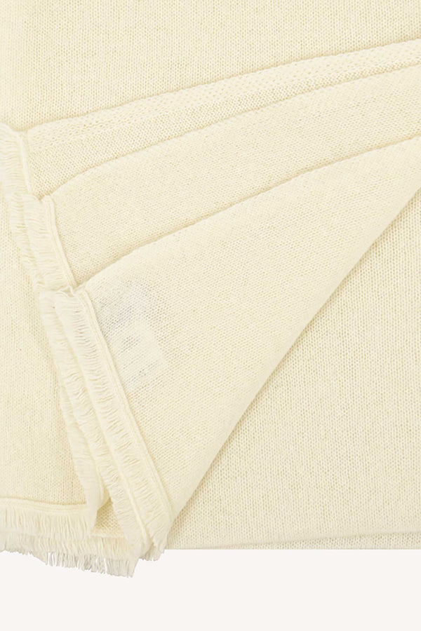 Stola Velo in Puro Cashmere Latte