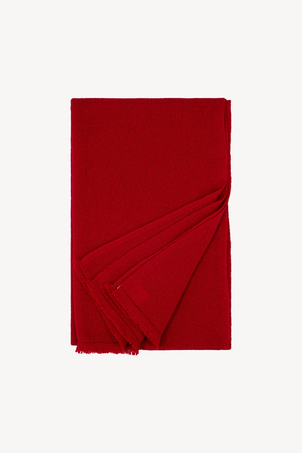 Stola Velo in Puro Cashmere Rubino