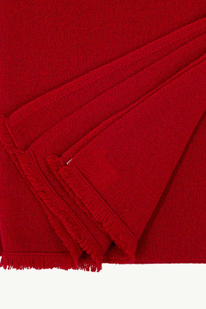 Stola Velo in Puro Cashmere Rubino