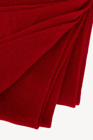 Stola Velo in Puro Cashmere Rubino