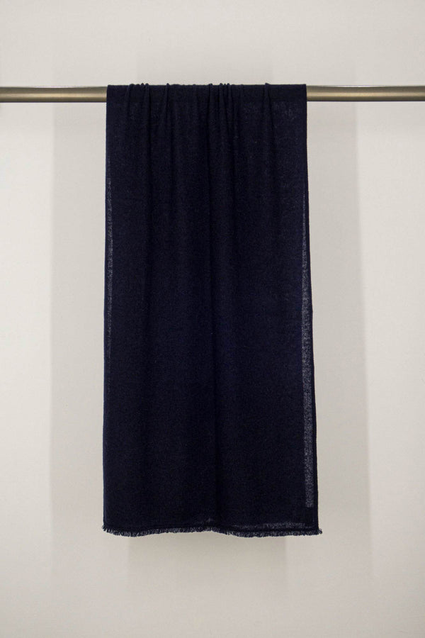 Stola Velo in Puro Cashmere Notte