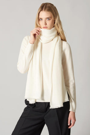 Stola Velo in Puro Cashmere Bitter