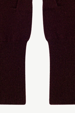 Guanti Touchscreen Donna in Puro Cashmere Acero