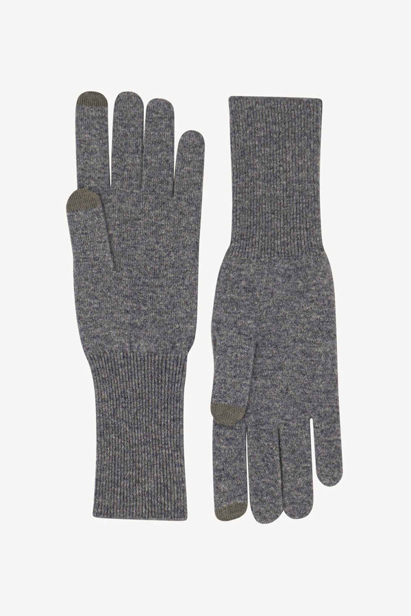 Guanti Touchscreen Donna in Puro Cashmere Derby
