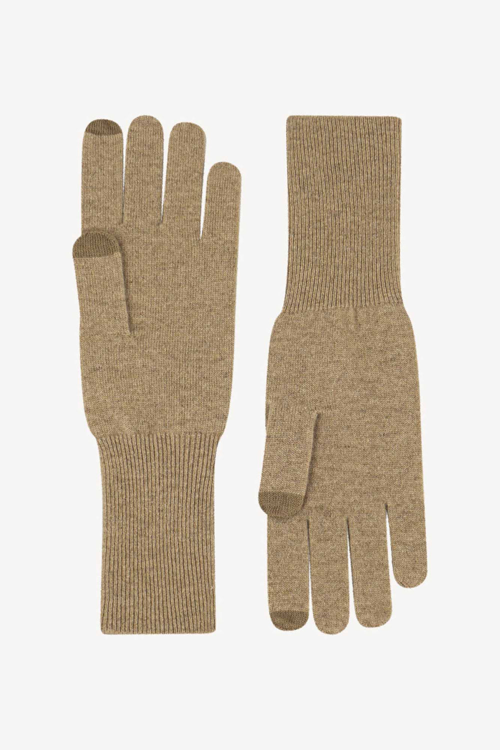 Guanti Touchscreen Donna in Puro Cashmere Dune