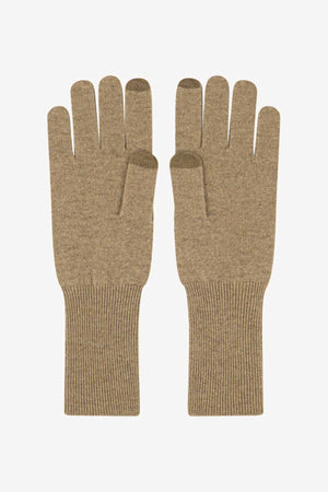Guanti Touchscreen Donna in Puro Cashmere Dune