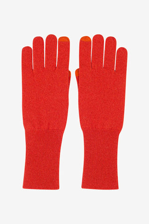 Guanti Touchscreen Donna in Puro Cashmere Bitter