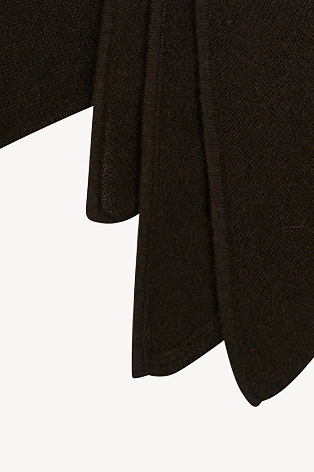 Sciarpa a Triangolo in Puro Cashmere Mocha