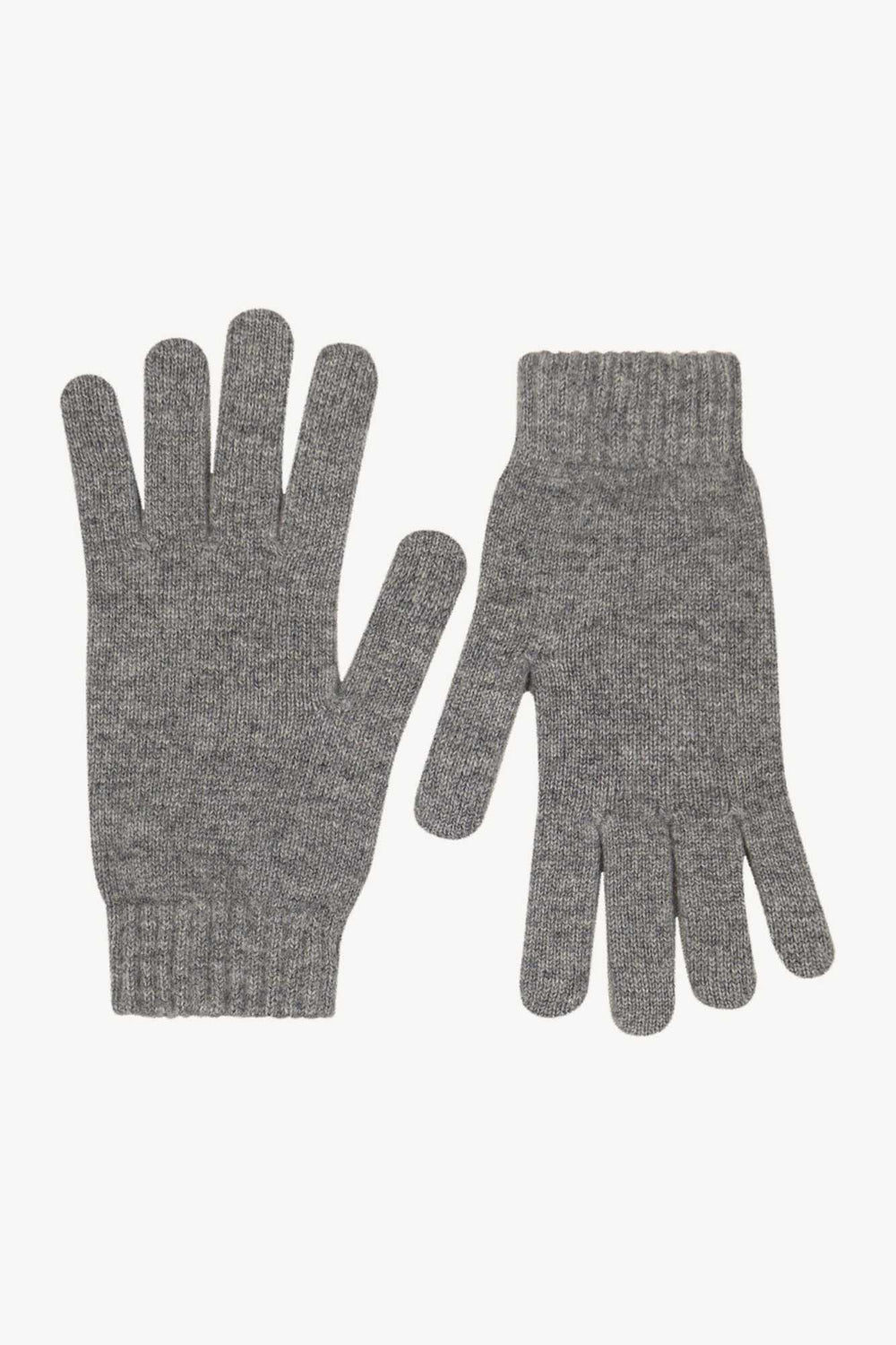 Guanti Uomo 4 Fili in Puro Cashmere Silver