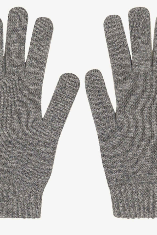 Guanti Uomo 4 Fili in Puro Cashmere Silver