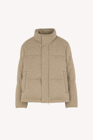 Piumino Unisex in Cashmere Avena