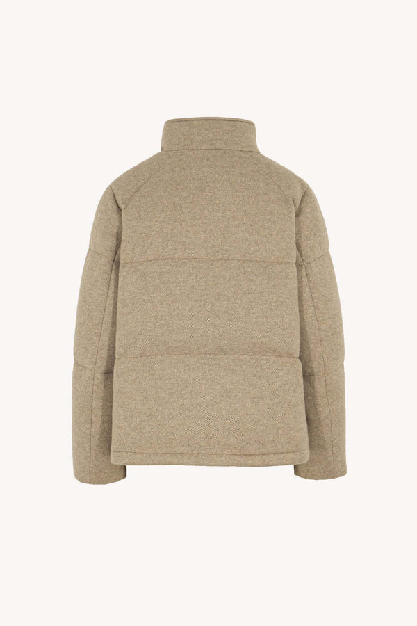 Piumino Unisex in Cashmere Avena