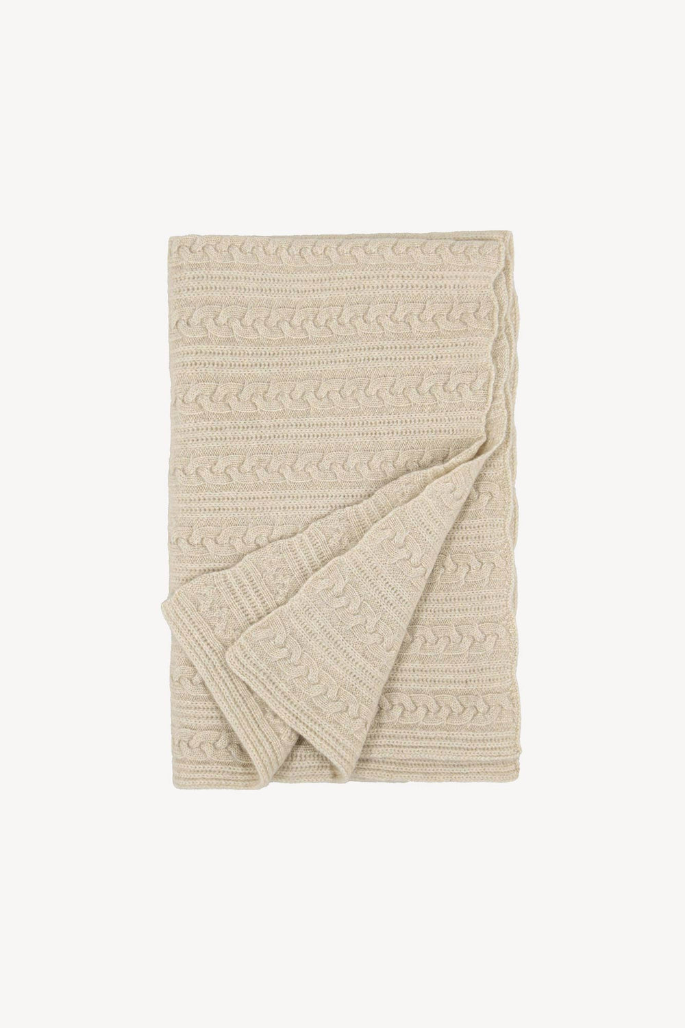 Plaid Bebè in Puro Cashmere Avena