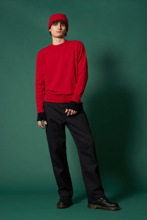 Pull Girocollo Puro Cashmere