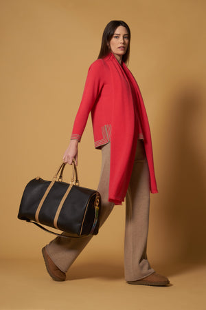 Maglia Bordi Righe Puro Cashmere