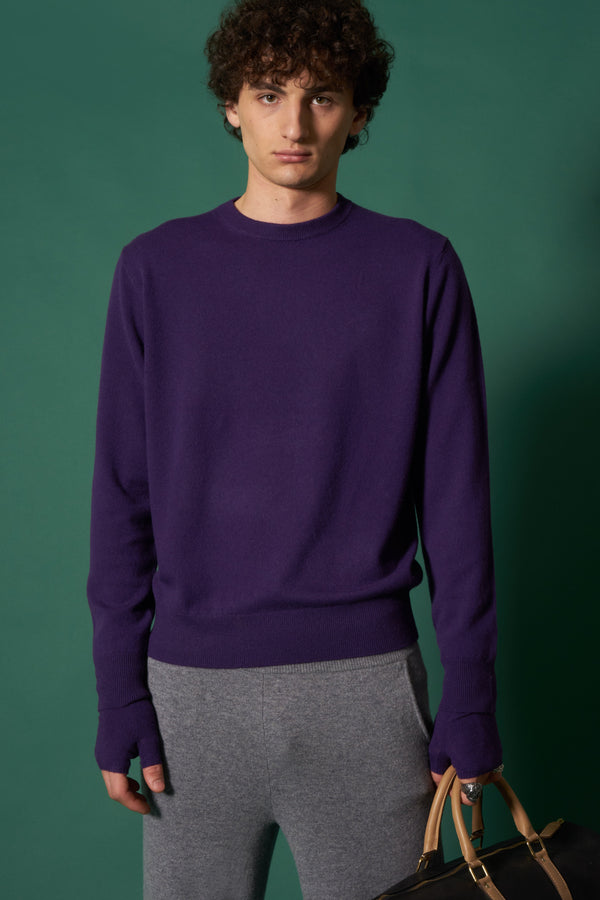 Pull Girocollo Puro Cashmere