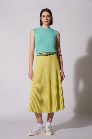 Girocollo senza maniche Puro Cashmere