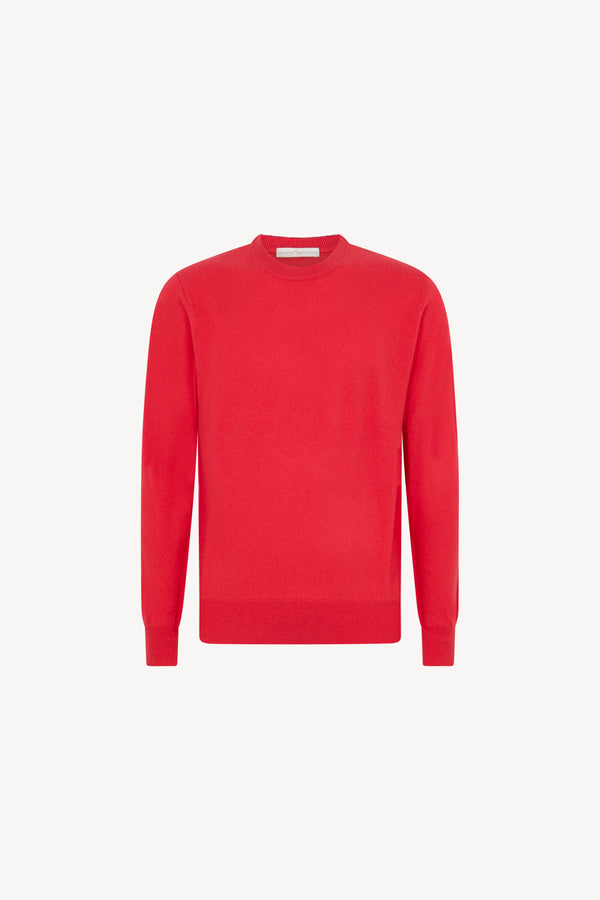 Pull Girocollo Puro Cashmere