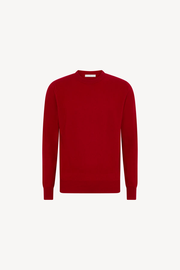 Pull Girocollo Puro Cashmere